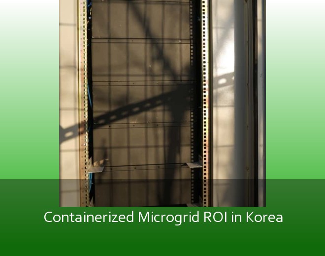 Containerized Microgrid ROI in Korea